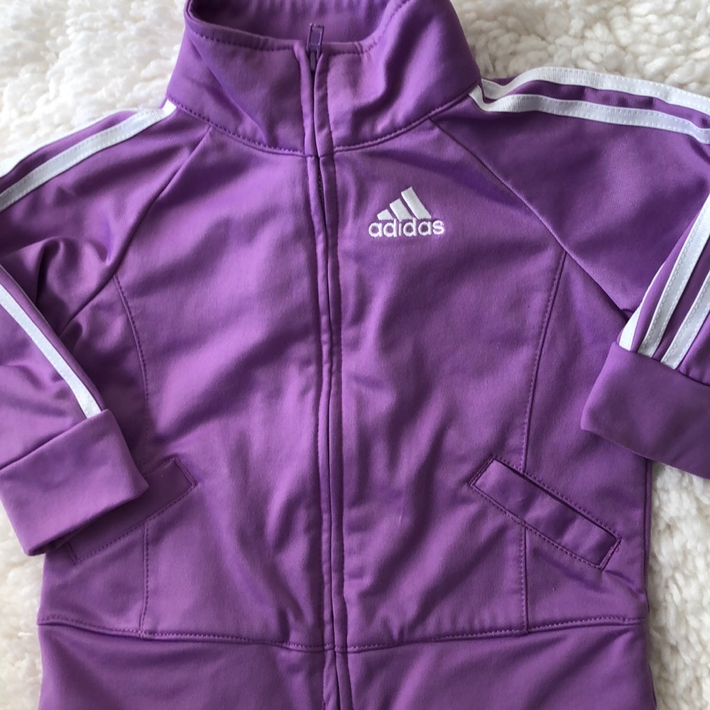 Adidas matching jumpsuit for baby girl - Picture 3 of 5